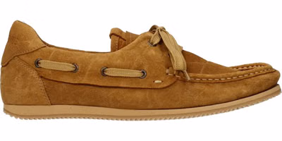 Brown Leather Slip-On Loafers