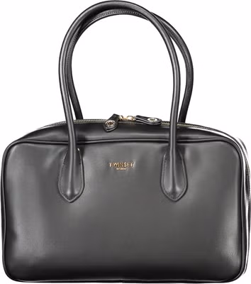 Nero Poliuretano Women Handbag