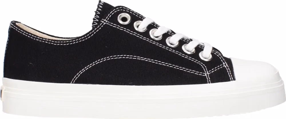 Moschino Black Fabric Low Top Sneakers