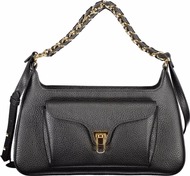 Coccinelle Nero Leather Women Handbag