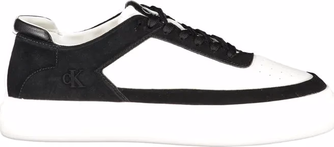 Calvin Klein Bianco Polyurethane Men Sneaker