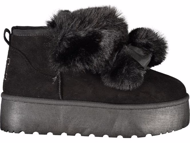 Laura Biagiotti Nero Polyester Woman Ankle Boot