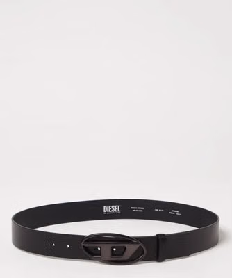 Black Leather Regular Belt