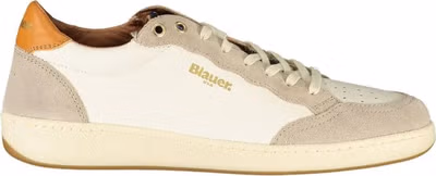White Leather Men Sneaker