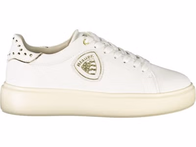 Bianco Poliuretano Women Sneaker