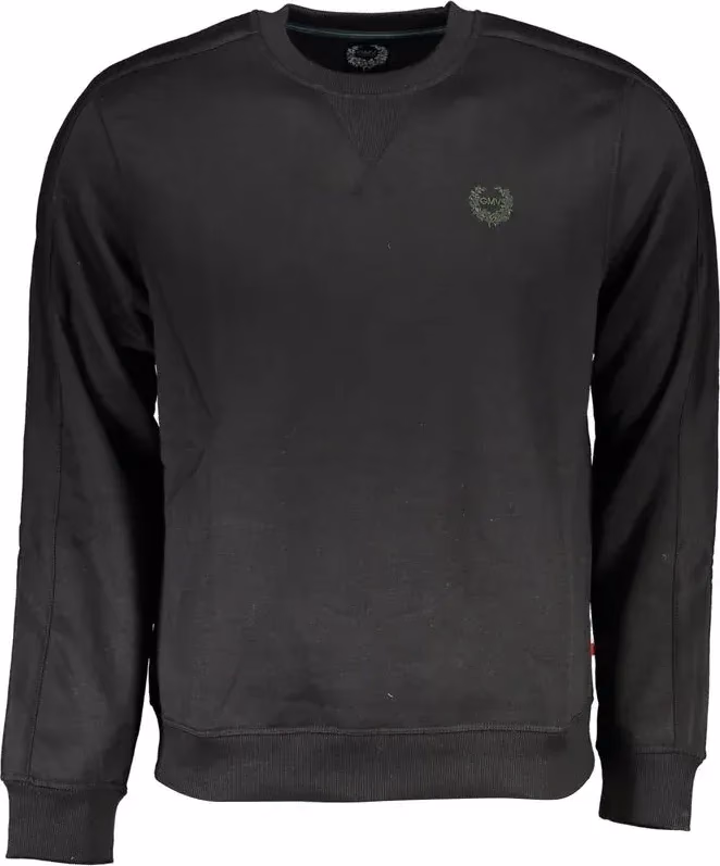 Gianmarco Venturi Black Polyester Men Sweatshirt