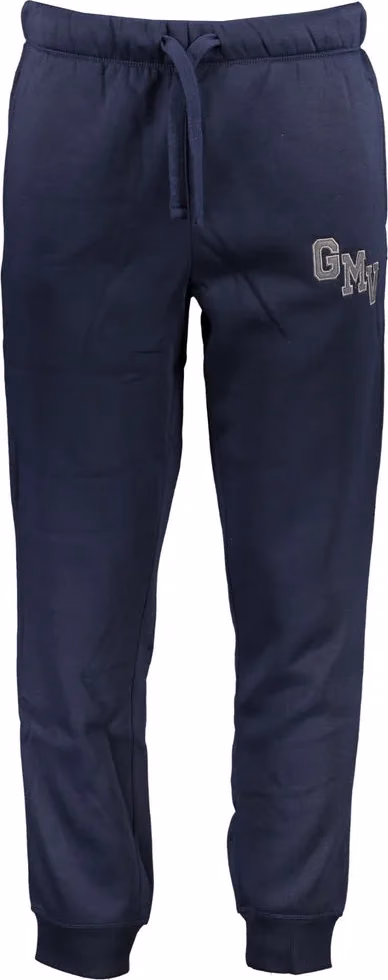 Gianmarco Venturi Blu Polyester Men's Sports Trouser