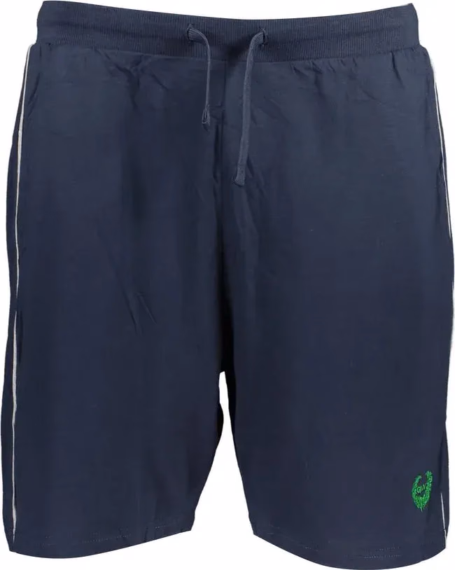 Gianmarco Venturi Blue Cotton Men's Track Pant