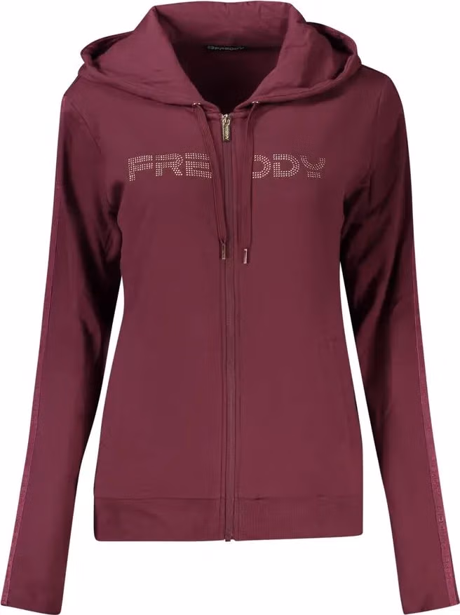 Freddy Viola Cotton Women Hoodie