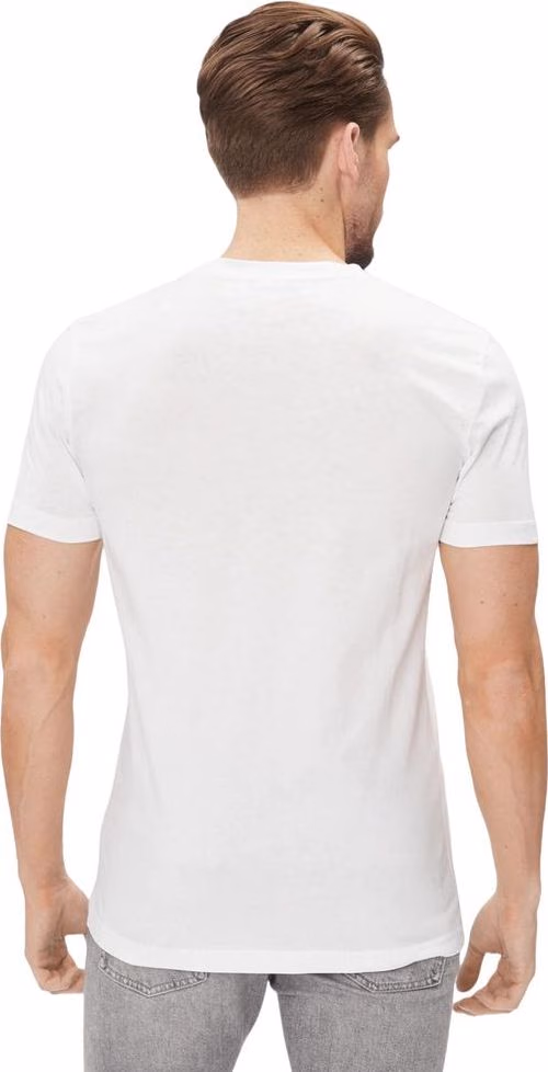 Calvin Klein Jeans White Cotton T-Shirt