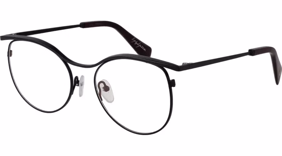 Yohji Yamamoto Black Metal Glasses (Frames)