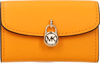 Orange Leather Wallet