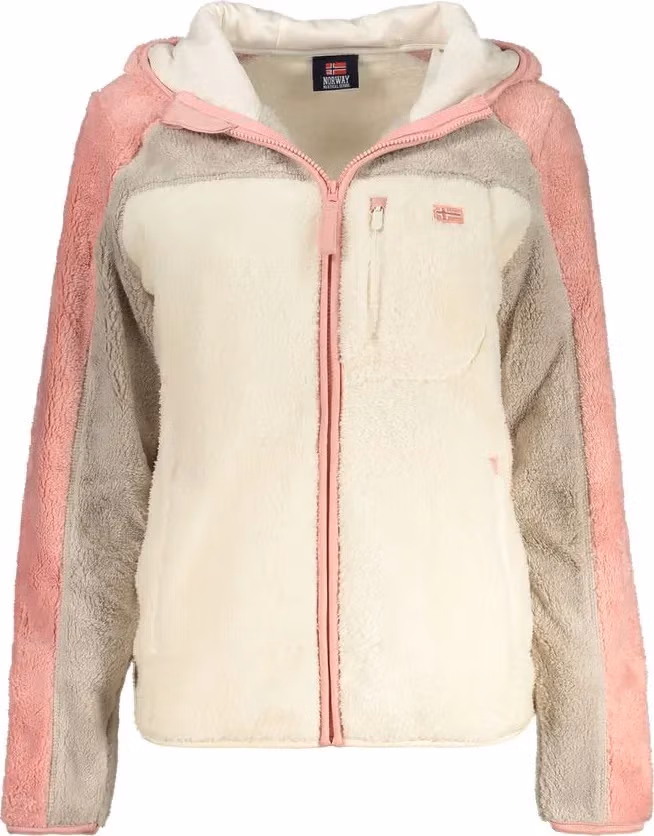 Norway 1963 White Polyester Women's Hoodie