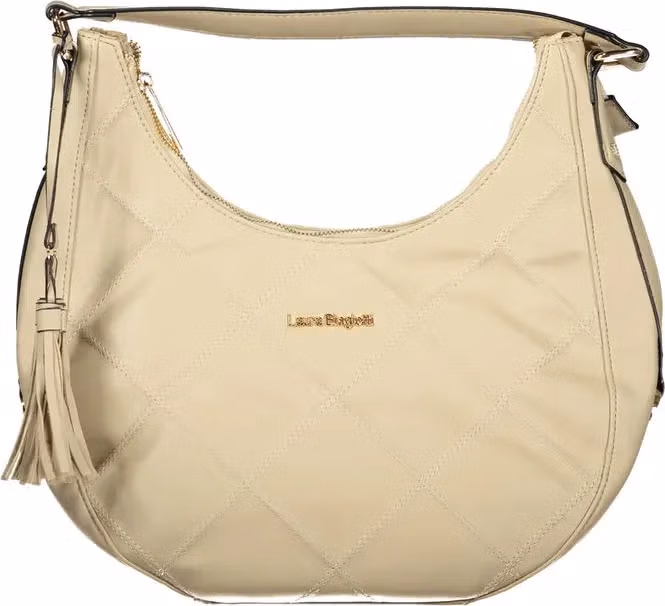 Laura Biagiotti Beige PVC Women's Handbag