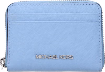 Light Blue Leather Cardholder