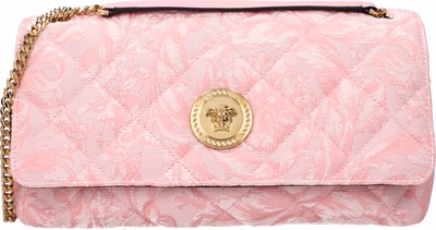 Pink Fabric Shoulder Bag