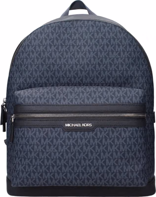 Blue Fabric Backpack