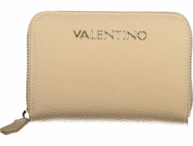Mario Valentino Beige Polyurethane Women's Wallet