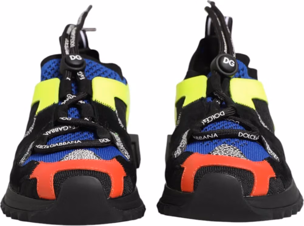 Dolce & Gabbana Multicolor Low Top Sorrento Sneakers Shoes