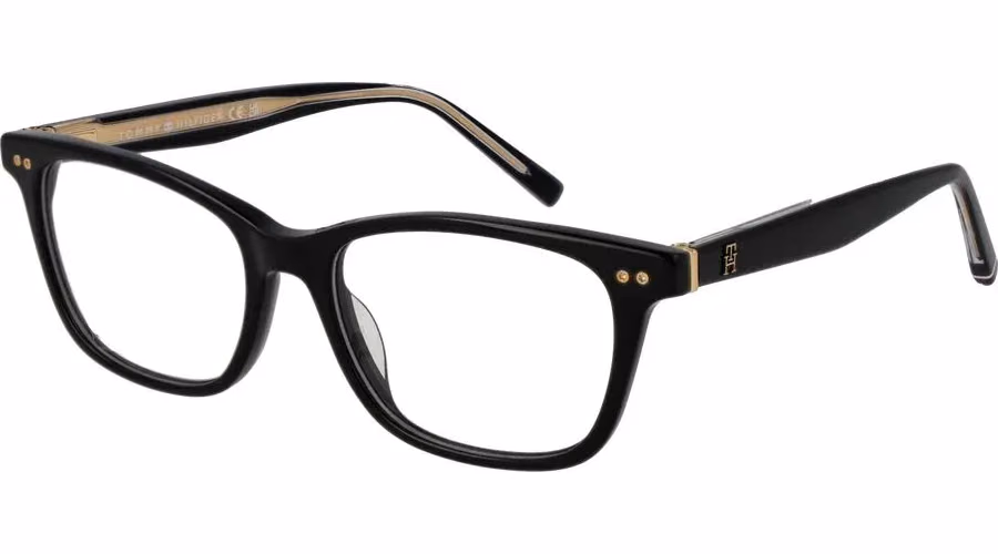 Tommy Hilfiger Black Acetate Glasses (Frames)