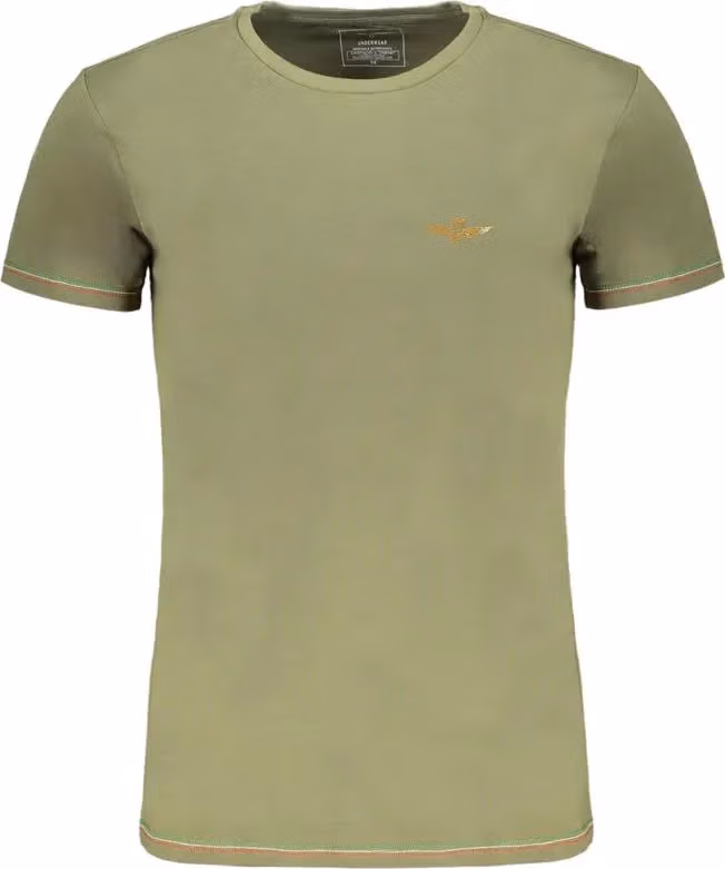 Aeronautica Militare Verde Cotton Men T-Shirt