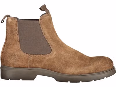 Marrone Leather Men Ankle Boot