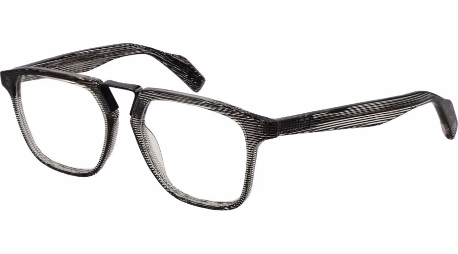 Yohji Yamamoto Black Metal & Plastic Glasses (Frames)