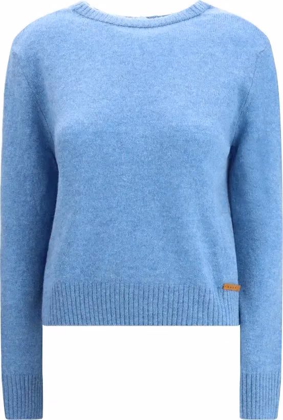 Marni Blue Cashmere Sweatshirt