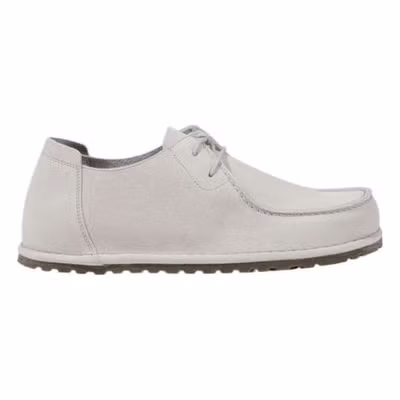 White Leather Slip-On Loafers