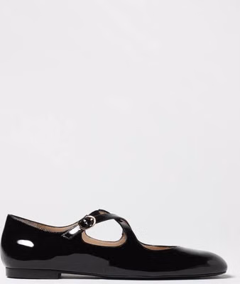 Black Patent Leather Ballet Flats