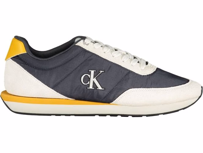 Calvin Klein Blue Recycled Polyester Men Sneaker