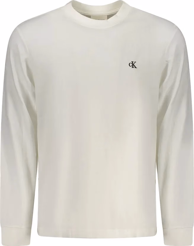 Calvin Klein White Cotton Men T-Shirt
