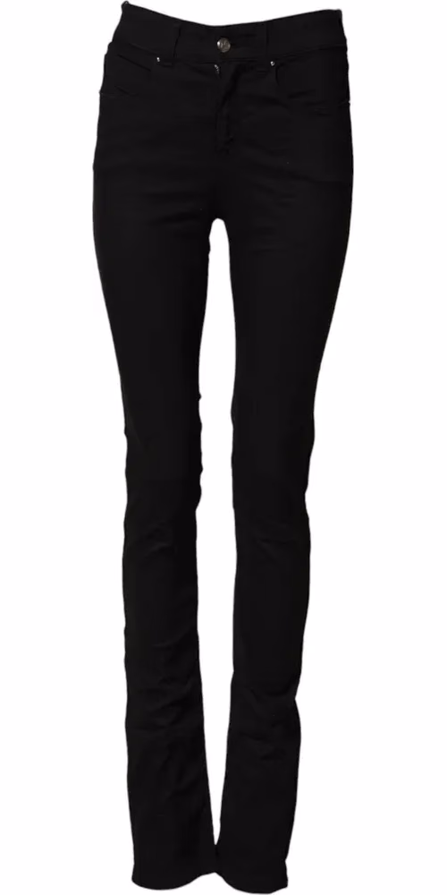 Armani Jeans Black Mid Waist Cotton Stretch Skinny Denim Jeans
