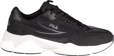 Black Polyurethane Men Sneaker