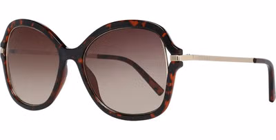 Brown Metal & Plastic Sunglasses