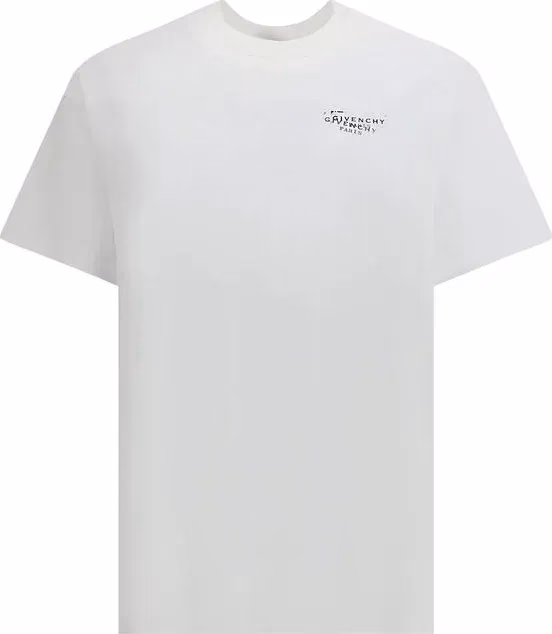 Givenchy White Cotton T-Shirt