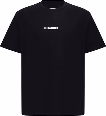 Black Cotton T-Shirt
