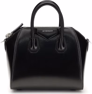 Black Calf Leather Bos Taurus Handbag
