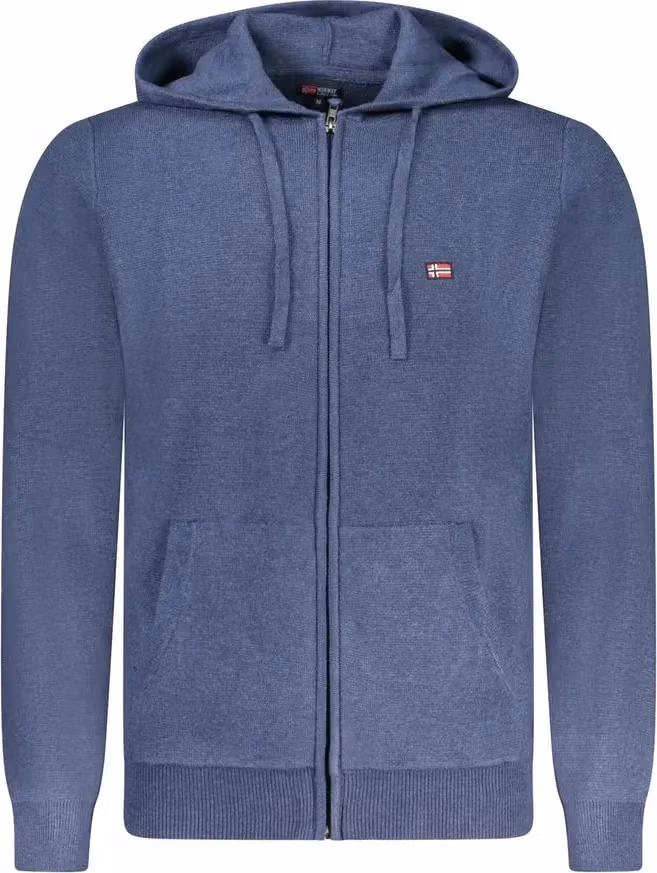 Norway 1963 Blu Poliammide Male Cardigan