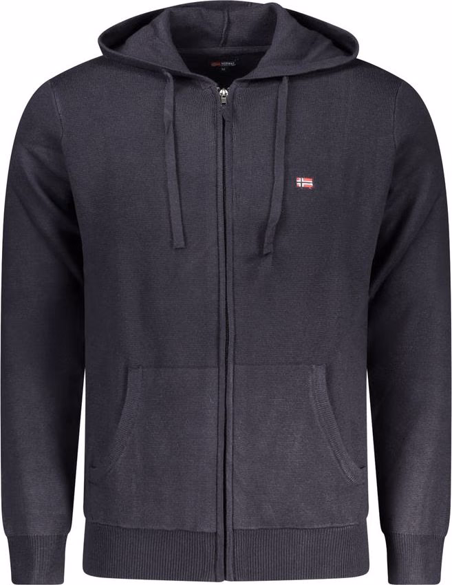 Norway 1963 Blu Poliestere Men Cardigan