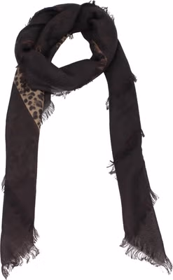 Brown Cashmere Foulard