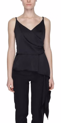 Black Polyester Top