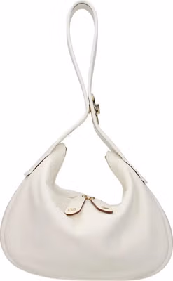 Beige Leather Handbag