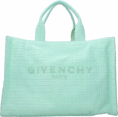 Green Fabric Handbag