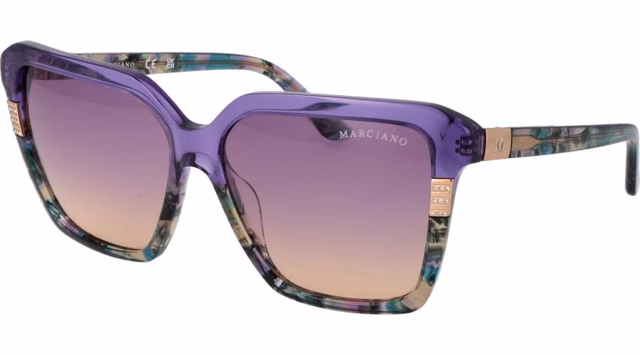 Marciano by Guess Purple Acetate Sunglasses