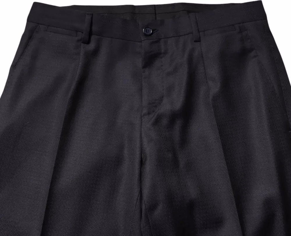Dolce & Gabbana Dark Blue Wool Single Breasted Men 2 Piece Suit