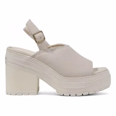 Beige Suede Leather High Heel Pumps