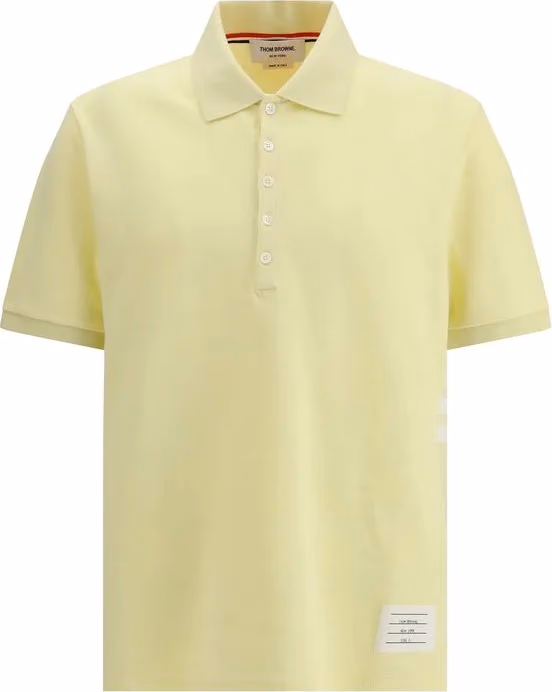 Thom Browne Bicolor Cotton Polo Shirt