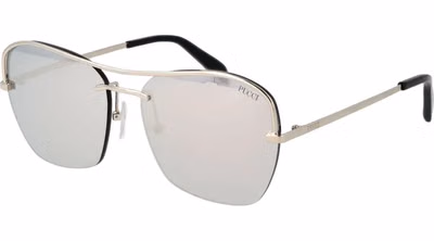 Silver Metal Sunglasses