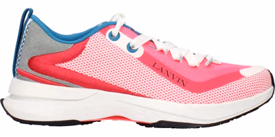 Pink Fabric Athletic Sneakers